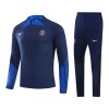 Sudadera De Entrenamiento Paris Saint-Germain Cremallera de cuarto Navy 2022-23 - Niño